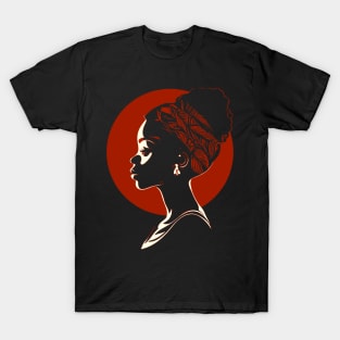 African American Woman T-Shirt